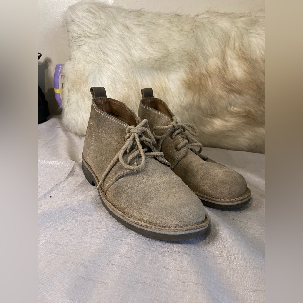 Geronimo Grey Camel Shoes
